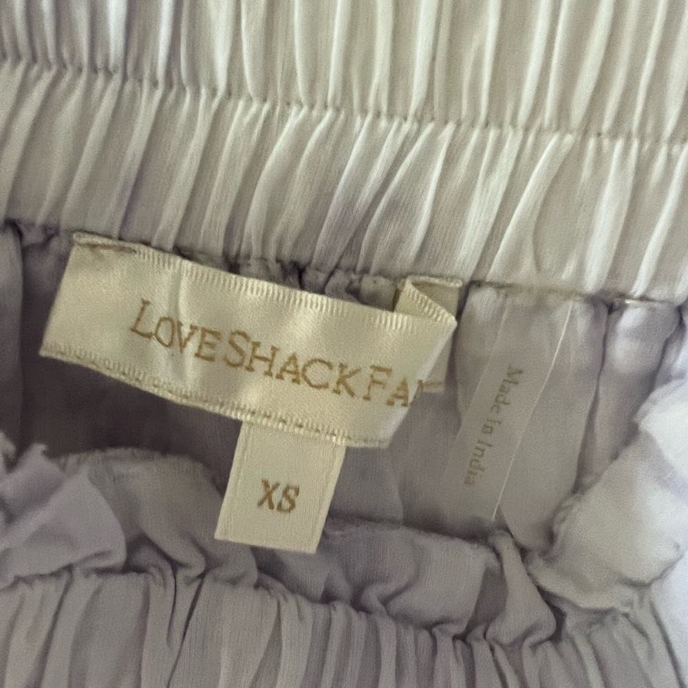 LoveShackFancy Ruffle Signature Mini Skirt - Picture 4 of 4